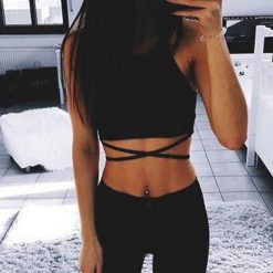 Sleeveless Short Top for Women - Image 5